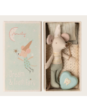 Maileg Tooth Fairy Mouse – Souris fée des dents petit frère en matchbox