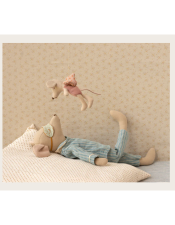 Maileg Fairy Mouse Little – Rose – Petite fée souris Maileg