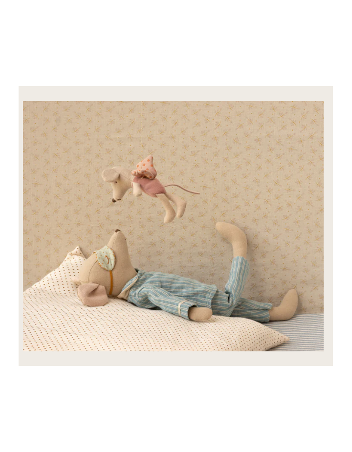 Maileg Fairy Mouse Little – Rose – Petite fée souris Maileg