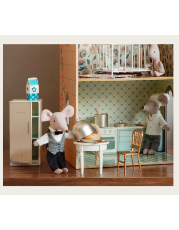 Maileg Cheese Bell – Cloche à fromage miniature pour souris Maileg