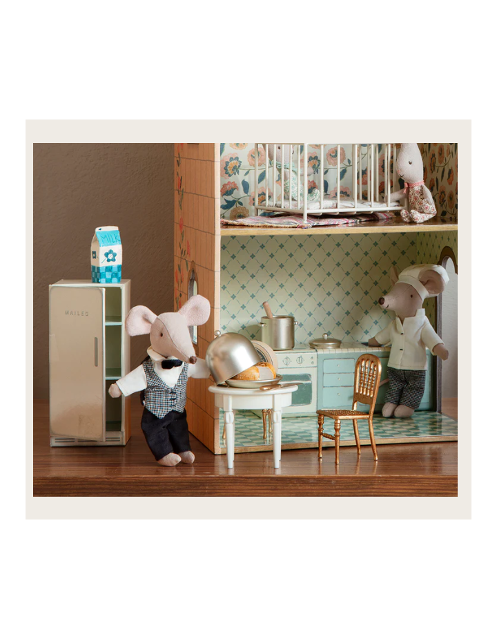 Maileg Cheese Bell – Cloche à fromage miniature pour souris Maileg