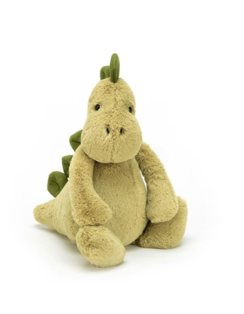 Peluche dinosaure Jellycat Bashful Dino – Ultra douce & câline