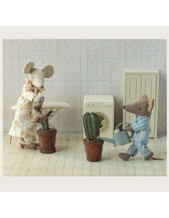 Cactus en pot Maileg miniature – déco maison poupée souris