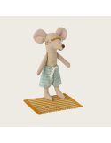 Ensemble plage Maileg Grand frère souris – accessoires plage miniature