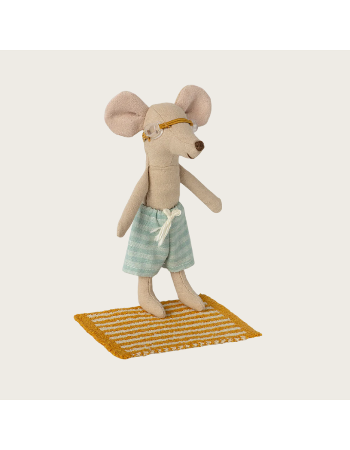 Ensemble plage Maileg Grand frère souris – accessoires plage miniature