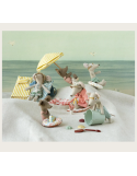 Ensemble plage Maileg Grand frère souris – accessoires plage miniature