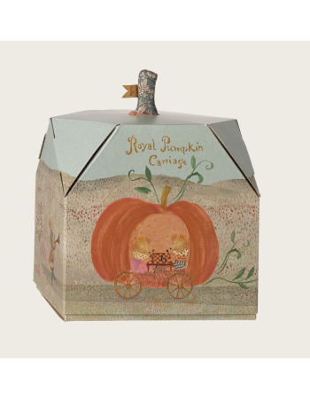 Carrosse citrouille Maileg pour souris – accessoire maison de poupée