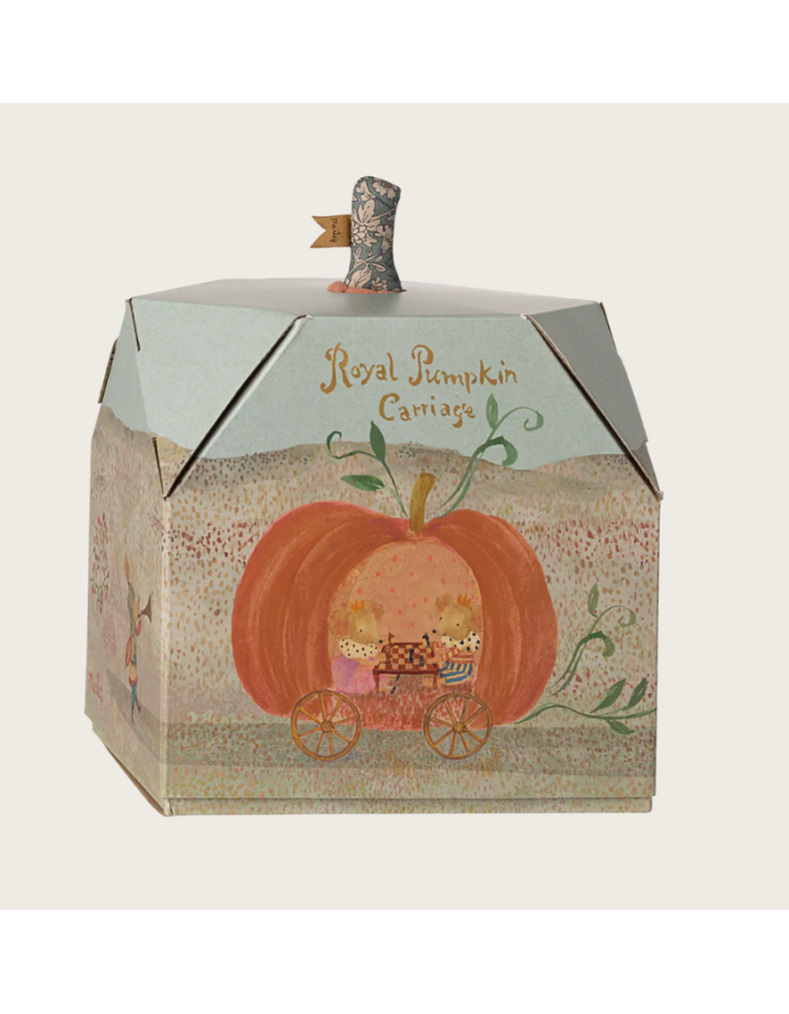 Carrosse citrouille Maileg pour souris – accessoire maison de poupée