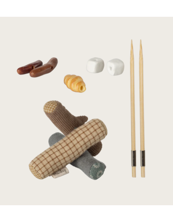 Maileg Bonfire Set – Ensemble Feu de Camp pour Souris | Jouet Accessoire
