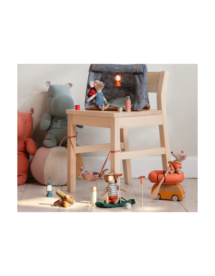 Miniature thermos et tasses Maileg – Soft Coral | Accessoire maison de poupée