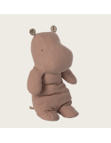 Hippopotame Maileg Medium rose – peluche Safari Friends enfant