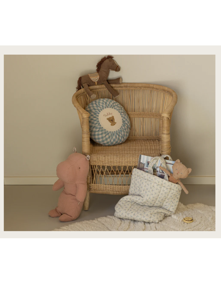 Hippopotame Maileg Medium rose – peluche Safari Friends enfant