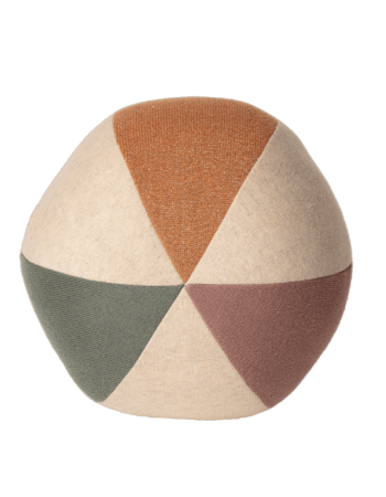 Balle Maileg bébé Dusty Green Coral – jouet d’éveil doux