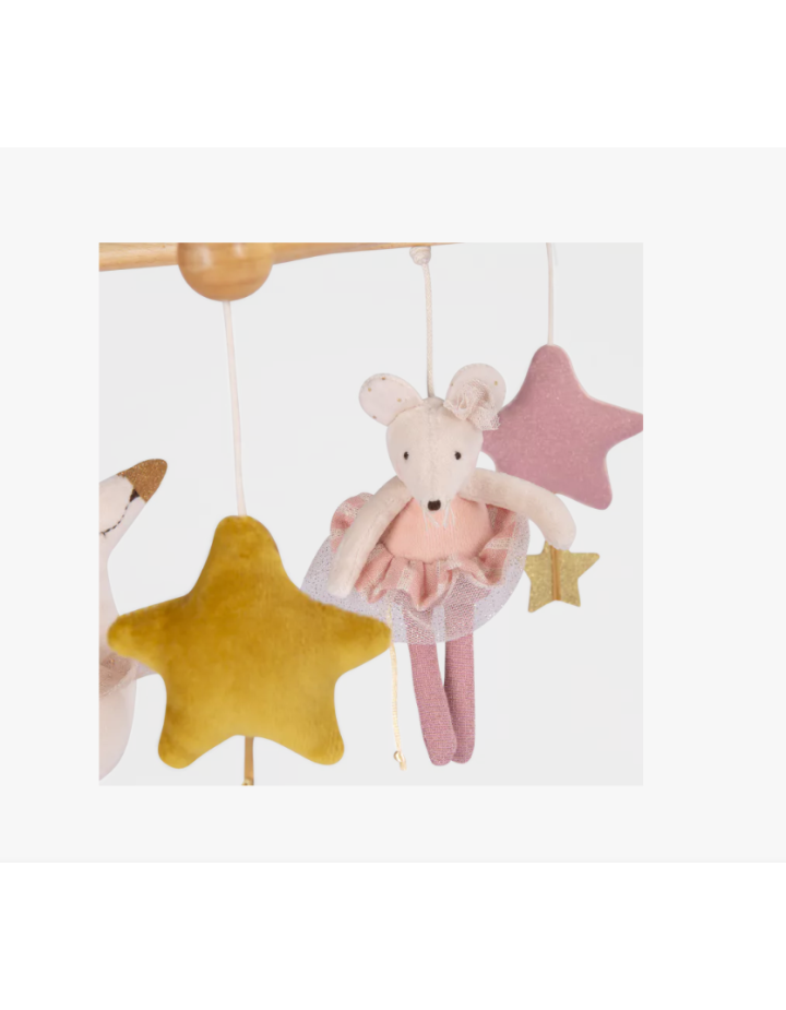 Mobile musical croisillon La petite école de danse – Moulin Roty | Bébé & éveil