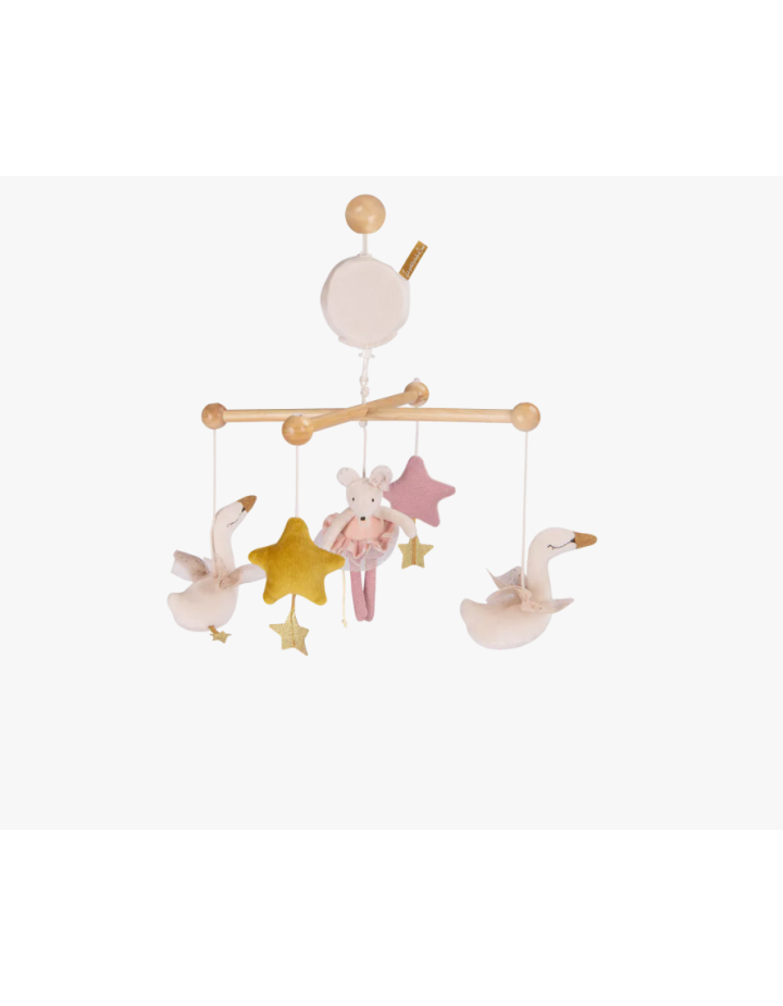 Mobile musical croisillon La petite école de danse – Moulin Roty | Bébé & éveil