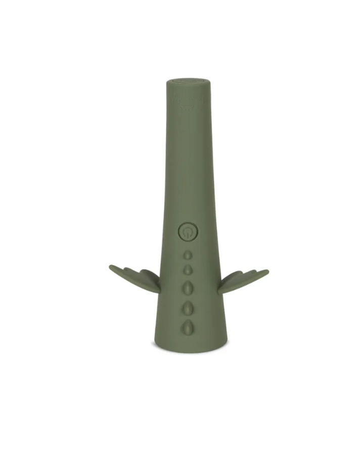 Lampe de Poche Dragon Silicone Vert Olive – Konges Sløjd | Achat Enfant