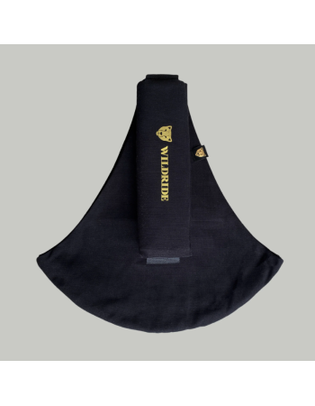 Porte-bébé Wildride Noir – Ergonomique & léger | Portage bébé 9 mois-4 ans