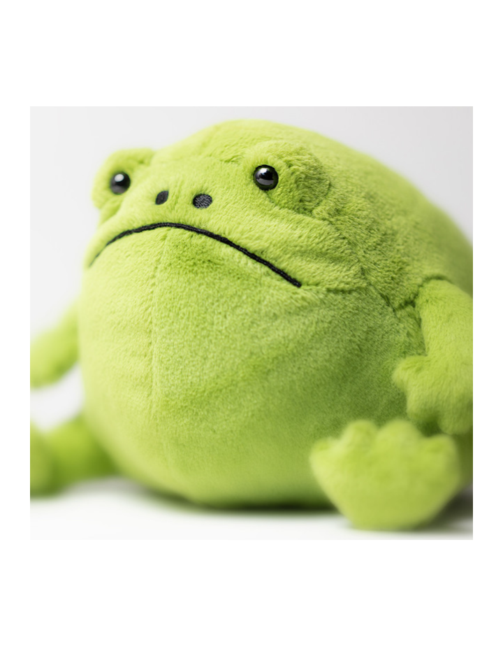 Ricky Rain Frog Jellycat – Peluche Grenouille Verte | Cadeau Enfant