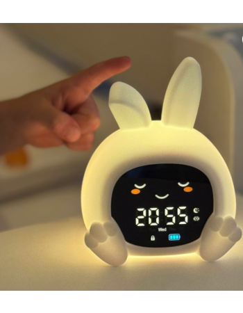 Sarah – Réveil éducatif enfant avec veilleuse & sons | BB&Co