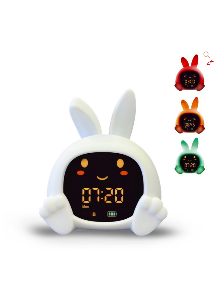 Sarah – Réveil éducatif enfant avec veilleuse & sons | BB&Co