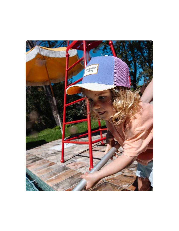 Casquette Enfant Mini Iris Hello Hossy | Style Coloré