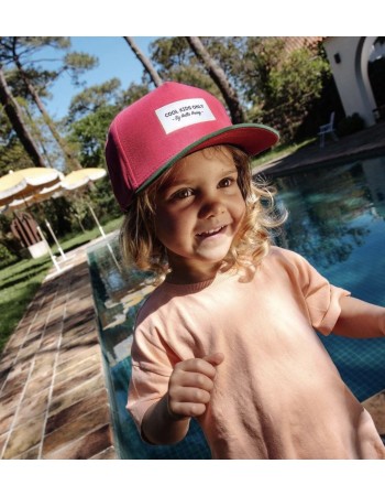 Casquette Mini Fuchsia Hello Hossy – Parents & Enfants assortis