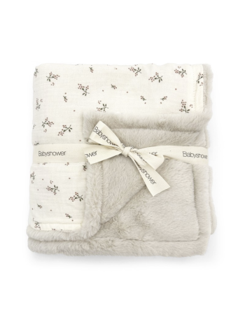 Couverture bébé Roseberry polaire large – Babyshower | 110x80 cm