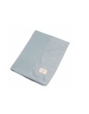 Housse matelas à langer Willow Soft Blue Nobodinoz coton bio