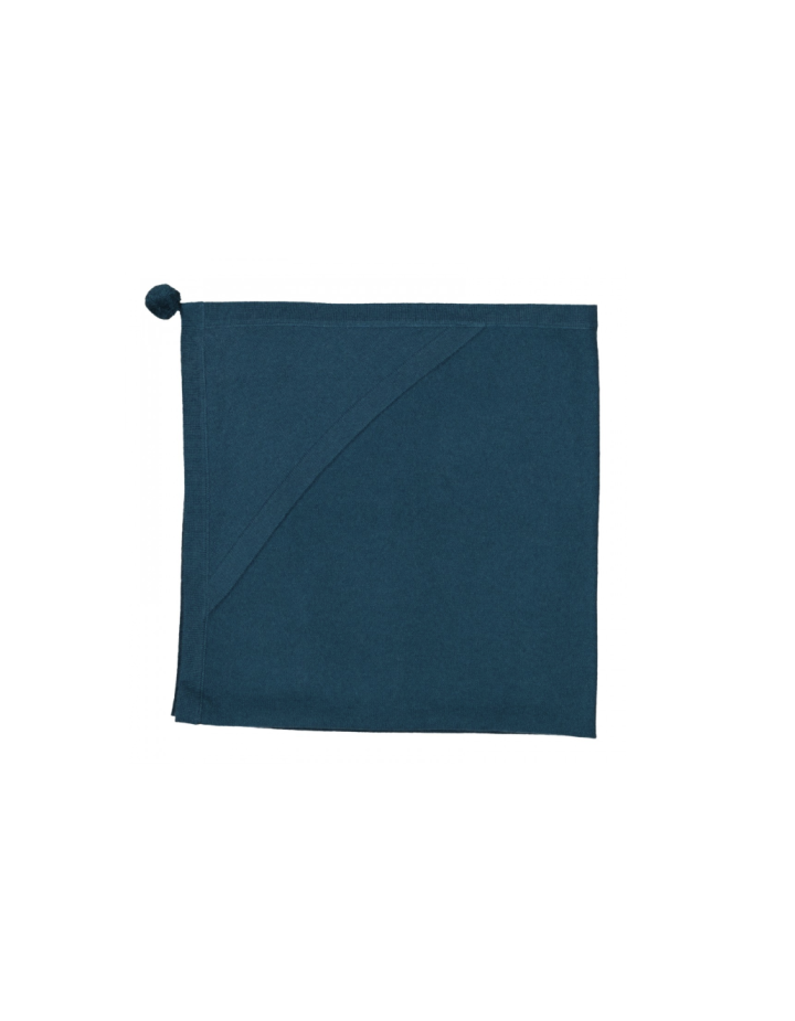 Couverture bébé cachemire Clémentine Sapphire Blue – Les Lutins