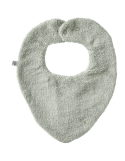 Bavoir bandana réversible vert de gris – BB&Co | Bambou ultra doux bébé