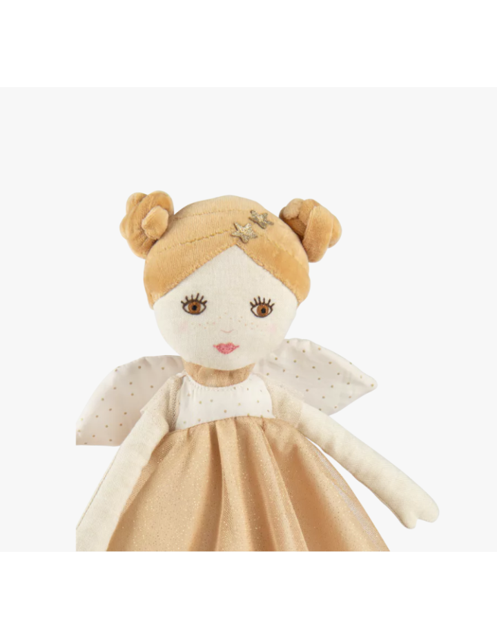 Poupée Fée Or Mélusine – Moulin Roty | Poupée tissu 39 cm Les Fées