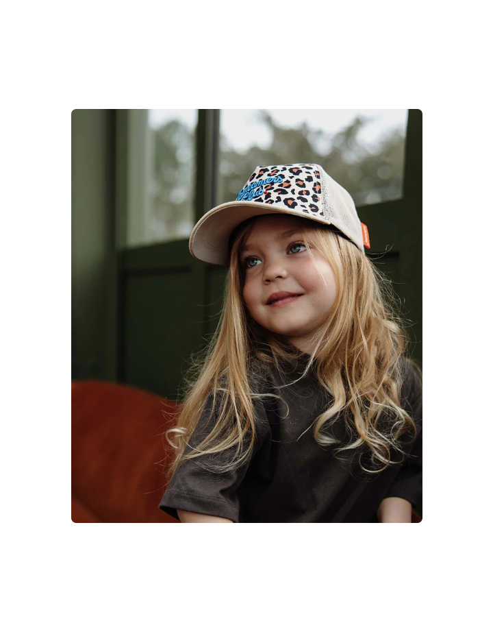 Casquette Enfant Léopard Hello Hossy Édition Limitée 1