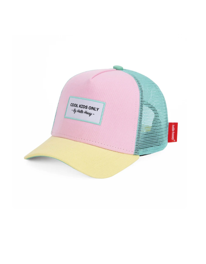 Casquette bébé enfant Mini Poppy – Hello Hossy | Trucker coton bio