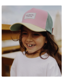 Casquette bébé enfant Mini Poppy – Hello Hossy | Trucker coton bio