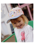 Casquette bébé enfant Mini Flore – Hello Hossy | Coton bio dès 9 mois