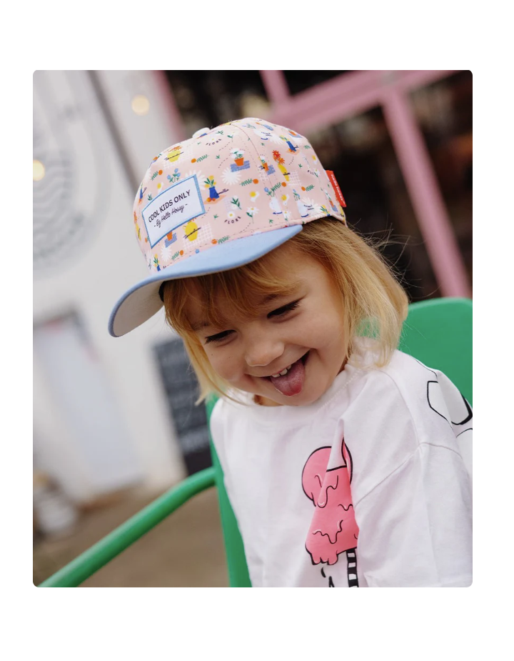 Casquette bébé enfant Mini Flore – Hello Hossy | Coton bio dès 9 mois