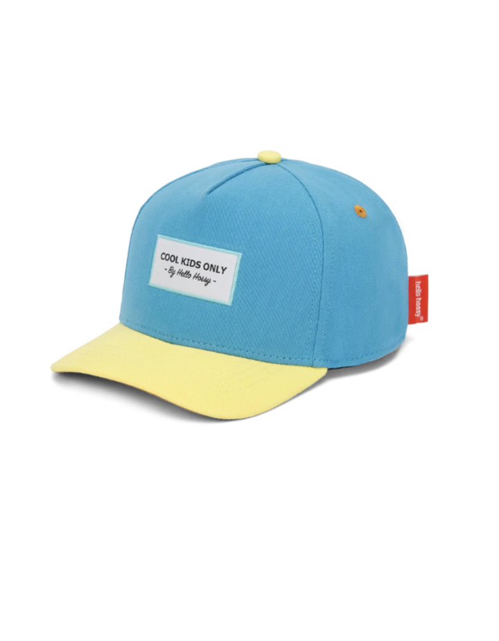Casquette bébé enfant Mini Sunny Blue – Hello Hossy | Coton bio été