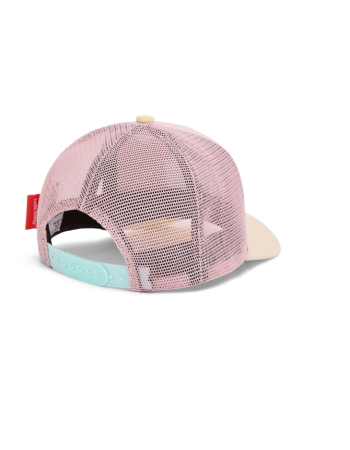 Casquette bébé enfant Mini Powder Pink – Hello Hossy | Trucker coton bio