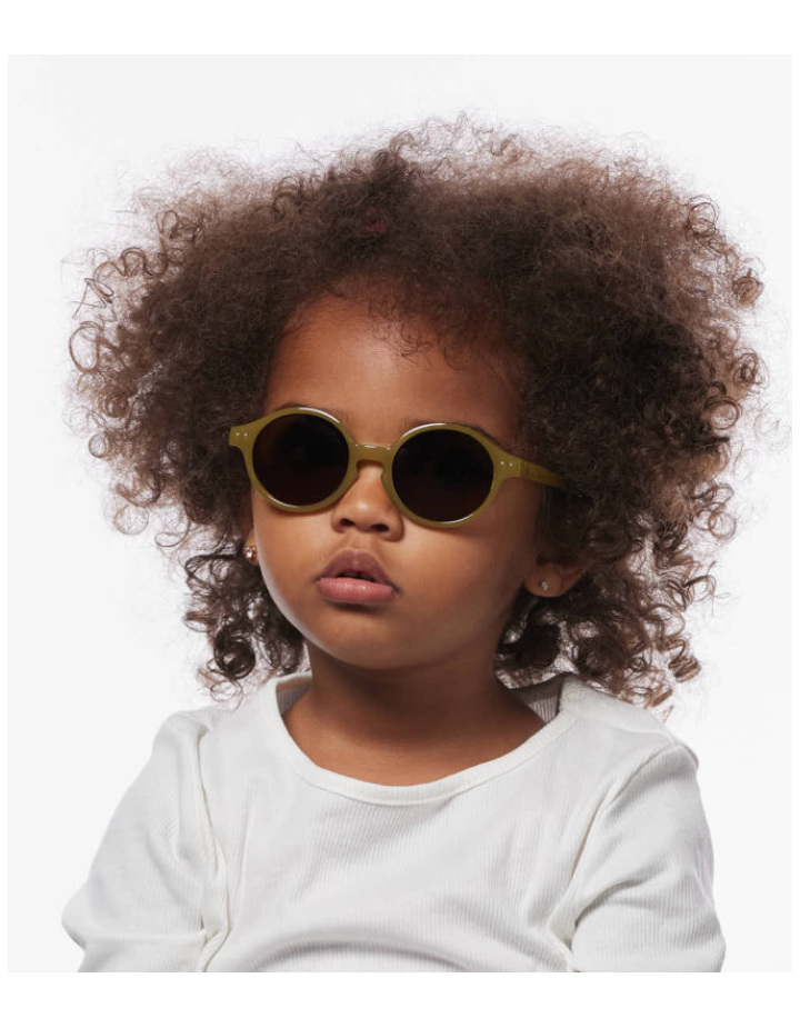 Lunettes Soleil Bébé IZIPIZI Kaki 0-3 ans | UV400
