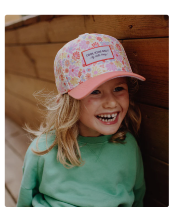 Casquette Enfant Retro Flowers Hello Hossy Bestseller