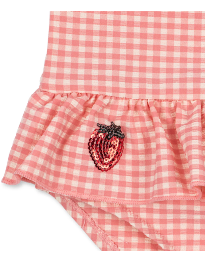 Maillot Bain Enfant Etta Geranium Pink Konges Sløjd