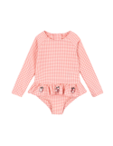 Maillot Bain Enfant Etta Geranium Pink Konges Sløjd