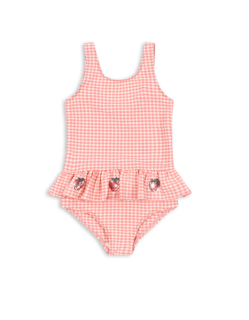 Maillot Bain Enfant Etta Geranium Pink Konges Sløjd