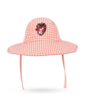 Chapeau Bain Enfant Etta Fraises Konges Sløjd | UPF50+