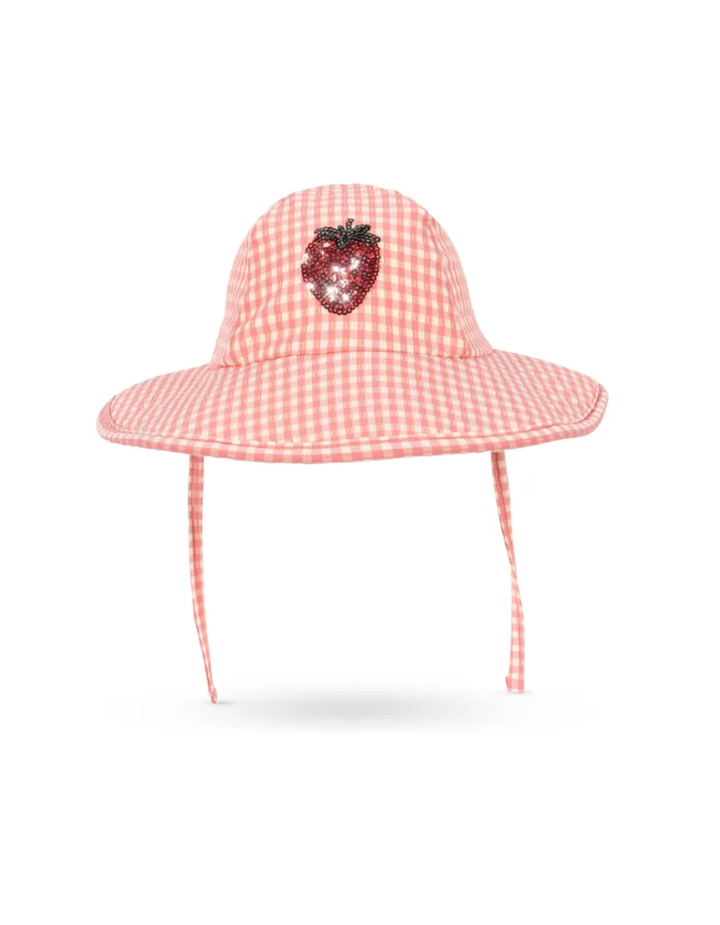 Chapeau Bain Enfant Etta Fraises Konges Sløjd | UPF50+