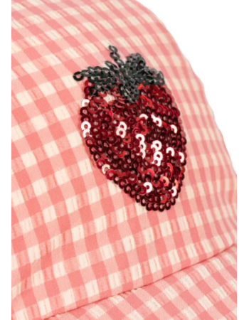 Chapeau Bain Enfant Etta Fraises Konges Sløjd | UPF50+