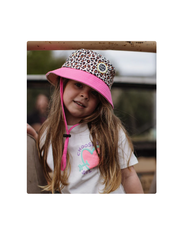 Bob Enfant Léopard Hello Hossy | Coton Bio & Recyclé