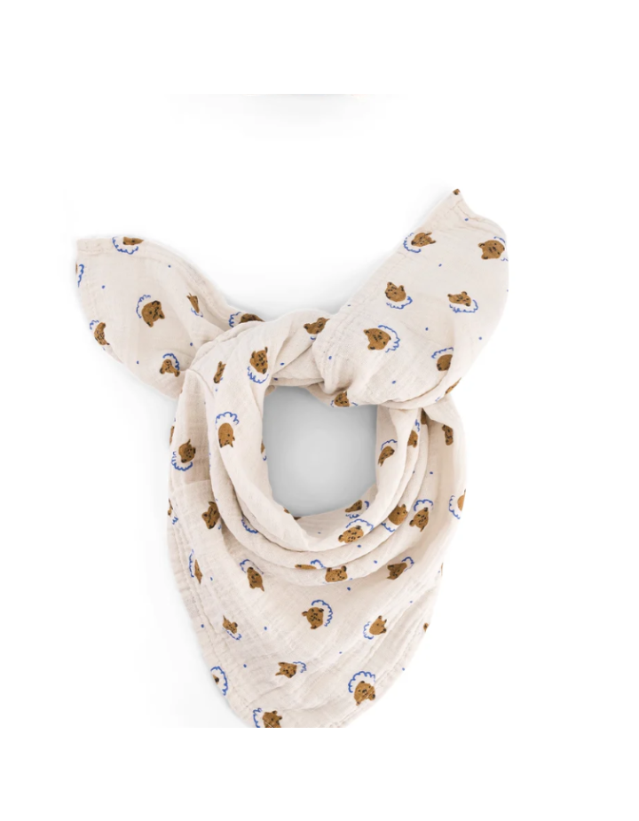 Lange Bianca Teddy Rose in April | Lange Bébé Coton