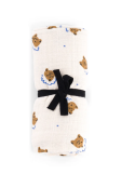 Lange Bianca Teddy Rose in April | Lange Bébé Coton