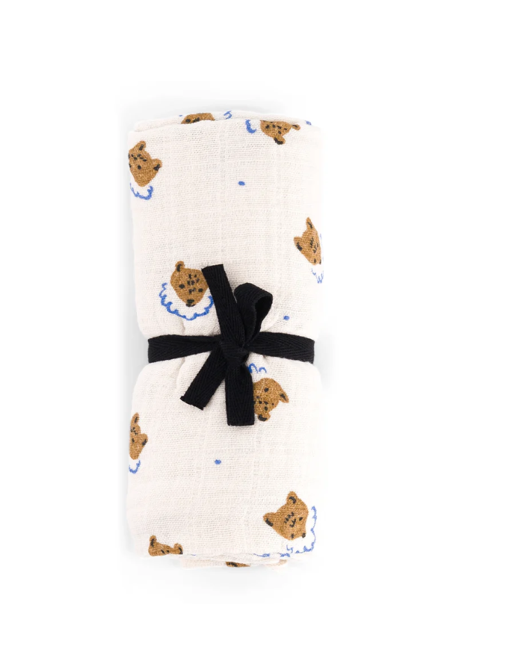 Lange Bianca Teddy Rose in April | Lange Bébé Coton